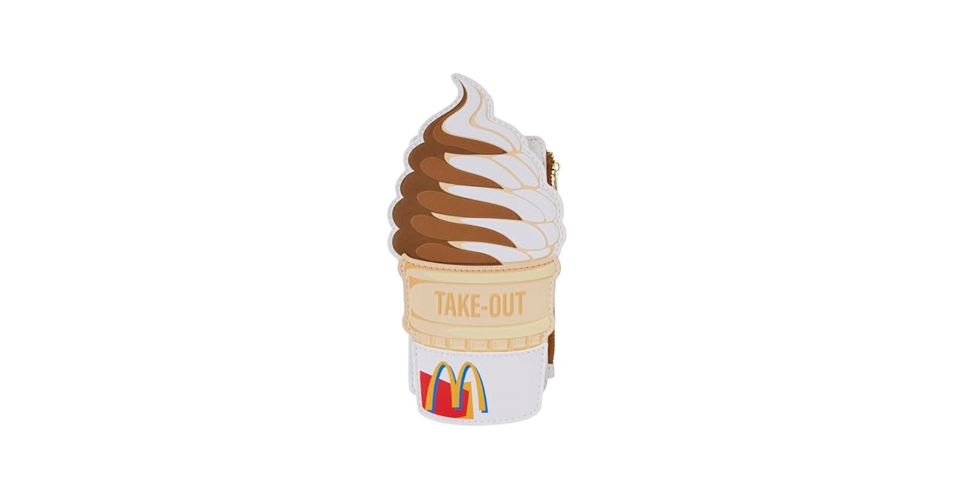LOUNGE FLY★Mcdonalds ソフトクリーム カードケース Amazon.com: Loungefly McDonalds Soft Serve ICE Cream Cone